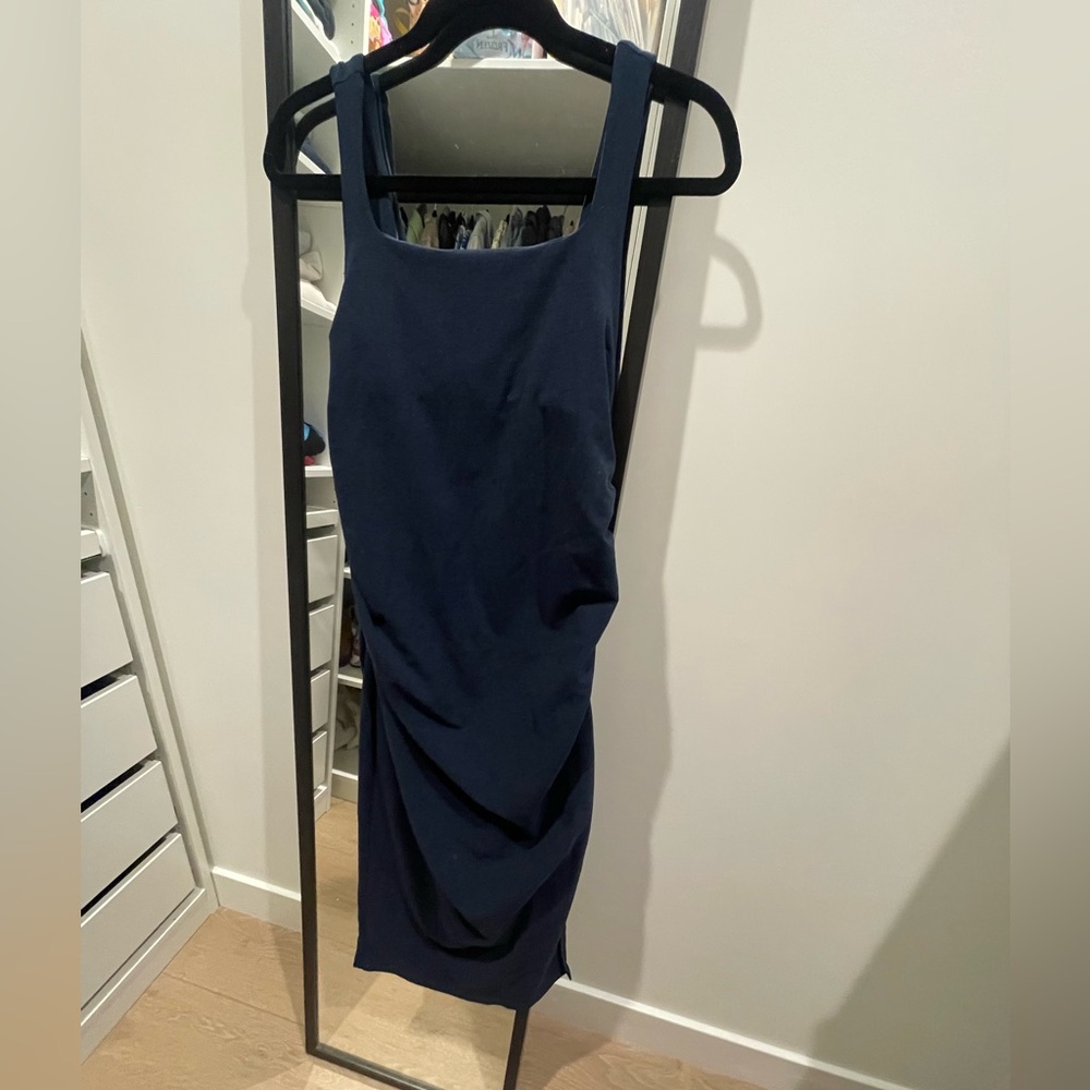 Beyond Yoga Deep Blue Maternity dress